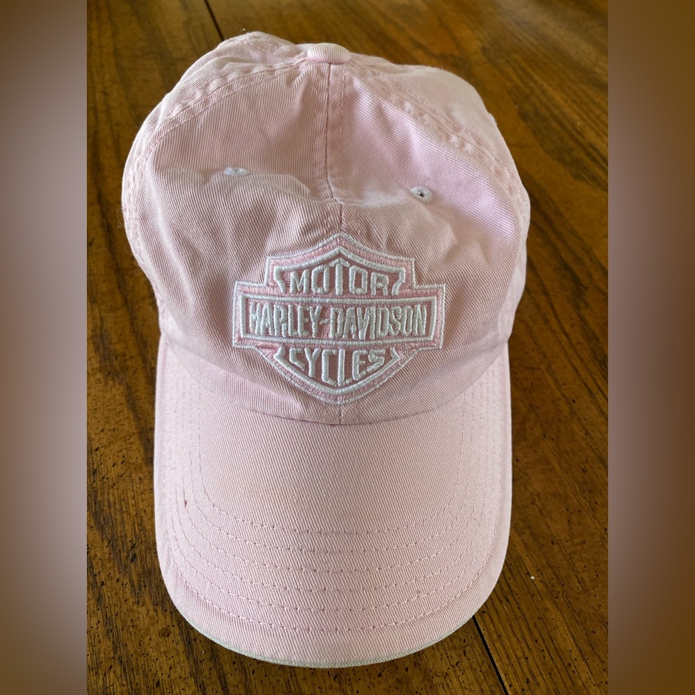 Docs Harley Davidson Motor Cycles Pink Cap Hat 100% Cotton